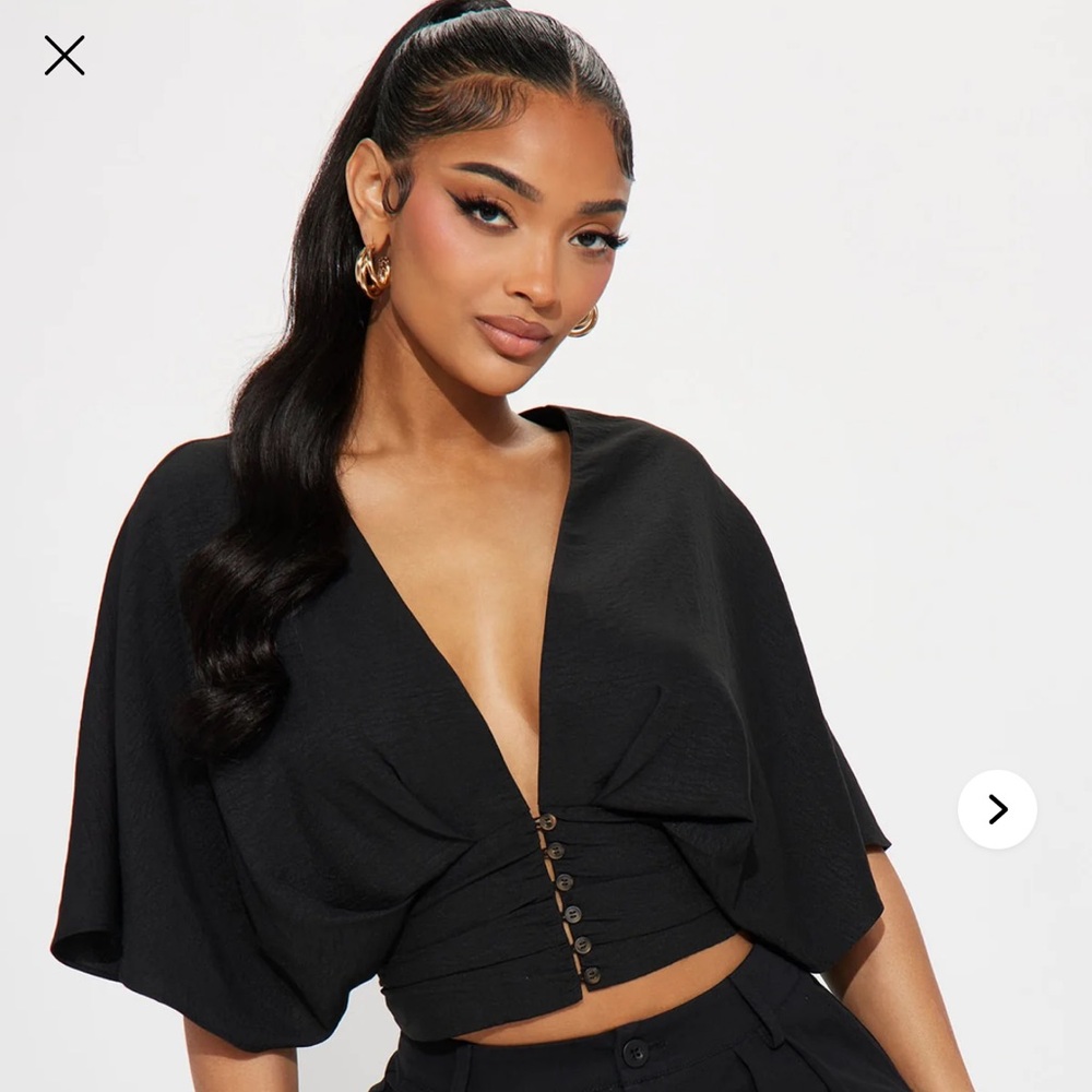 Open Weekends Top - Black